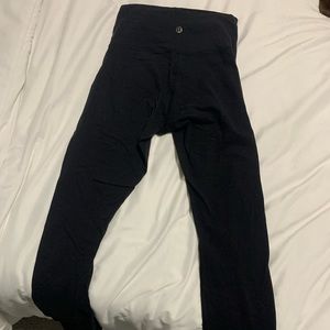 high waisted black lululemon leggings